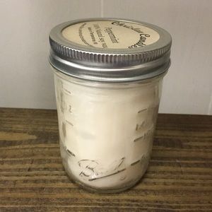 NEW BALL MASON PEPPERMINT SOY WAX CANDLE